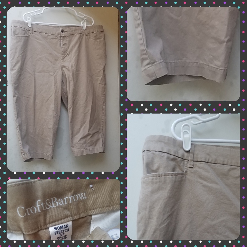 Croft and Barrow Beige Shorts